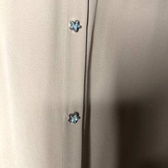 Numero Ventuno N21 Back Detail Blouse Star Button - Picture 10 of 14